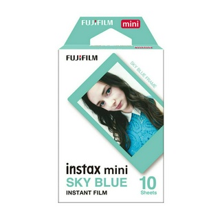 Filme Instantâneo Instax Mini Sky Blue Fujifilm 10 Fotos - Original com NF