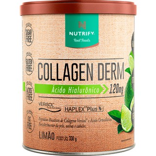 Colágeno + Ácido Hialurônico - Collagen Derm - Nutrify - 330g