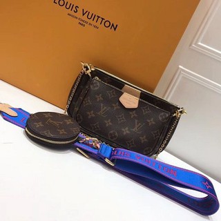 Clutch Bag Multi Pochette Louis Vuitton Three Piece Suite 100% Couro Canvas 3 Em 1 Premium Italiana (7)