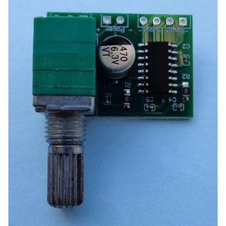 5 ou 1 Mini Placa Modulo Amplificador Pam8403 3w 2ch 5vdc C/volume (1)