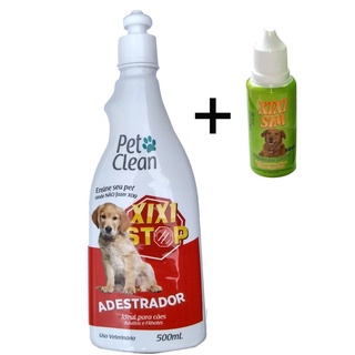 kit Educador Xixi Sim Xixi Não para Cachorro Educador Sanitário Pet Clean