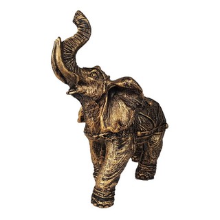 Elefante Indiano Em Resina Sorte E Sabedoria 23,5 Cm. (3)