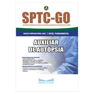 Apostila SPTC-GO 2020 - Auxiliar de Autópsia