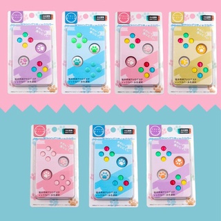 ABXY Key Sticker Joystick Button Thumb Stick Grip Cap Protective Cover For Nintendo Switch Joy-con Controller Skin Colorful Case (1)