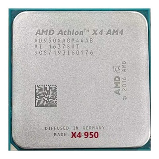 AMD Athlon X4 950 3.5GHz Quad Core-Thread 28NM 65W Processador CPU YD950XAGM44AB Soquete AM4 Novo Sem cooler