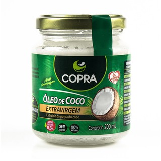 Óleo de Coco Copra Extravirgem 200ml