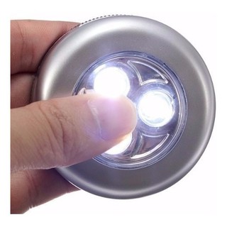 Luminária/Luz Noturna LED Pequena com Ativação por Toque para Escada de Emergência/Armários/Carros (4)