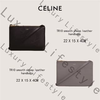 Celine new authentic trio smooth sheep leather handbags