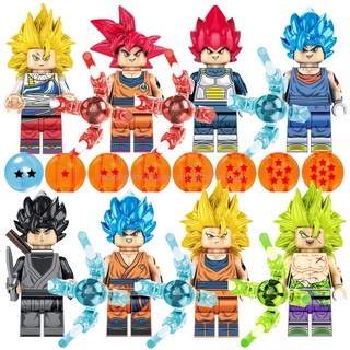 Brinquedos/Figuras De Dragon Ball Mini/Broly/Son Goku/Vegeta