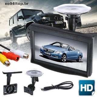 XOTOP 5 Inch HD Screen Monitor For Car Rearview Reverse Backup Parking Camera Cam .