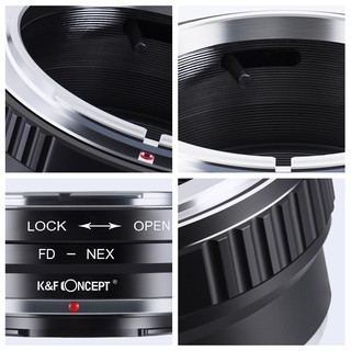 Adaptador De Lente K & F Fd-Fx Canon / Lentes Fuji X Adaptador De Montagem (4)