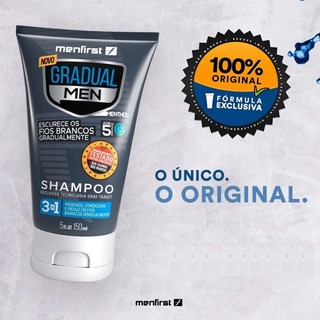 Shampoo Escurecedor De Cabelo Gradual Men Original