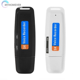 MYHOME SK001 Gravador De Voz Portátil USB Digital Recarregável U-Disk (1)