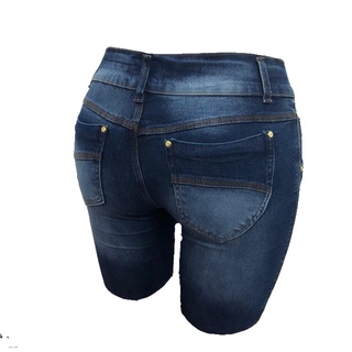 Short Jeans Plus Size Com Lycra 44 46 48 50 52 54 plus feminino promocao