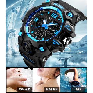 Luxury SKMEI Military Army Men Wristwatches Waterproof Sports Watches Men Clock relogio (9)