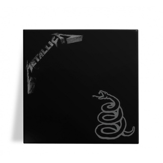 Azulejo Decorativo Metallica The Black Album 15x15 Starnerd