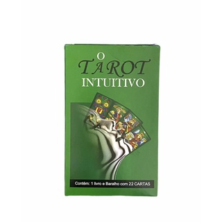 Tarot Baralho Intuitivo De Marselha Com 22 Cartas + Manual