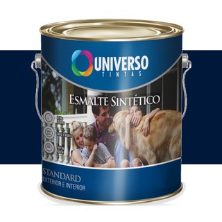 Tinta Universo Esmalte Sintetico Stand Azul del Rey 200 ml