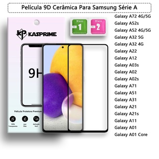 Película 9D Cerâmica Inquebrável Anti Shock 9H Para Samsung Galaxy Serie A