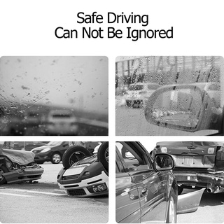 2 Pcs Car Espelho Retrovisor À Prova De Chuva Película Clara Filme Protetor Anti Nevoeiro D'água Auto Adesivo Acessórios (6)