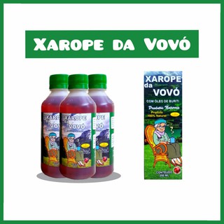 KIT 12UND Xarope da Vovó 100% Natural - Expectorante Natural (1)