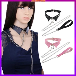 Fashion Punk Collar Choker Jewelry Accessories Gothic Cosplay for Themed Party Bar (4)