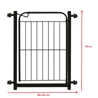 Grade portão Proteção 70 cm de altura 75cm de largura para Cachorro com envio imediato (1)