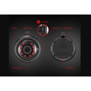 Camera Mini Espia Wifi Com Visão Noturna e Alerta Sensor Movimento (5)