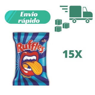 Kit 15 Batata Ruffles 17g Salgadinho Elma Chips- Pacotinho