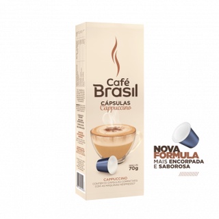 Cápsulas Nespresso Café Brasil Cappuccino - Caixa
