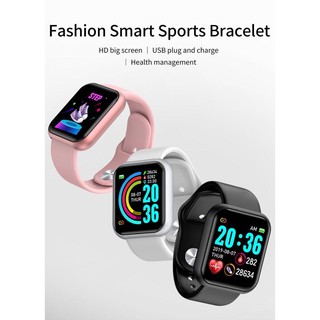 Smartwatch Y68/D20 à Prova d’Água/Bluetooth/USB/Monitor Cardíaco/Pulseira inteligente/Relógio Inteligente (6)