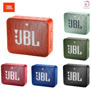 【100% original】Caixa de Som Bluetooth JBL GO 2/Reprodutor Portátil de Música IPX7 Impermeável/Entrada Cabo de Áudio
