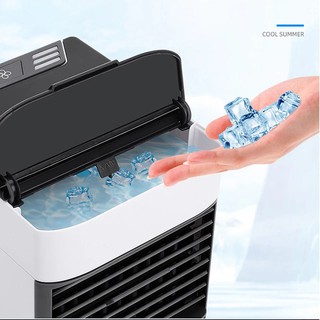 Mini Ar Condicionado Portátil Arctic Air Cooler Umidificador Climatizador Luz Led (3)