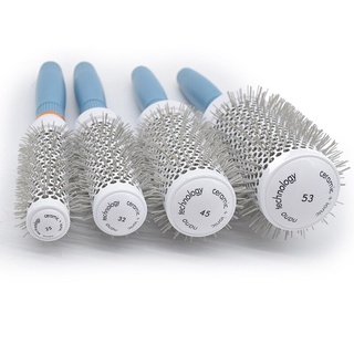 Cabelo Profissional Salão Cabelo Brush Estilitação Cabelo escova de cabelo Comb Rollers Curly (2)