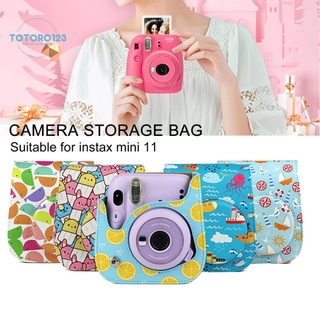 [✧Ready] Portable Adjustable Color Printing Camera Protective Case Storage Bag for Instax Mini 11