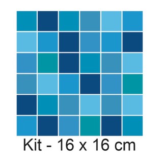 Kit de Pastilhas Adesivas azul L2