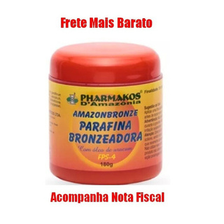 Parafina Bronzeadora Amazon Bronze Pharmakos 180g Original (1)
