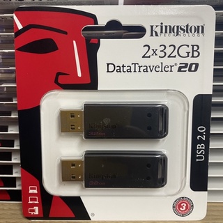 2 Pen drive Kingston 32gb Datatraveler 20 Dt20 2.0
