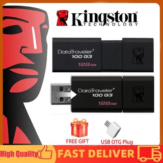 Kingston Pen Drive Datatler USB 3.0 De Alta Velocidade 128Gb 256GB 1TB 2TB Flash Drives U disk