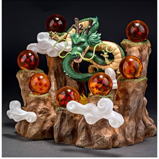 Dragon Ball Com Estrelas Shenron Rockery Display Stand Acrílico Titular Display Modelo Brinquedos Para Coleçãos (4)