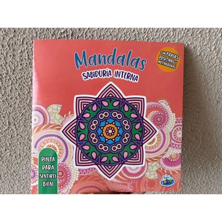 Livro De Mandalas Para Colorir Com Frases Motivacionais.