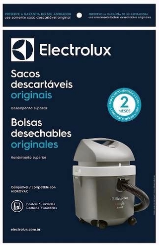Saco Aspirador Original Eletrolux Hidrovac 1300 3un