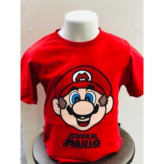 Camiseta Camisa Infantil Super Mario World Manga Curta (3)
