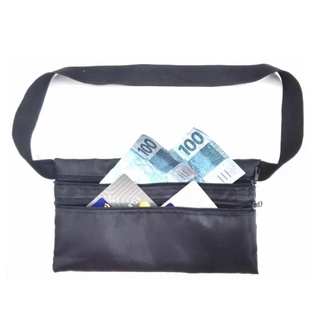 Pochete Porta Dolar Doleira Usar dia a dia Anti-furto Cinto Documento Celular Invisível Anti Furto Passaporte Carteira (2)