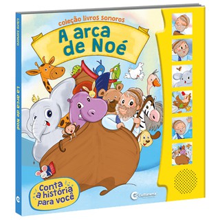 Livro Sonoro A Arca De Noé Infantil Capa Dura Fé Religioso Culturama
