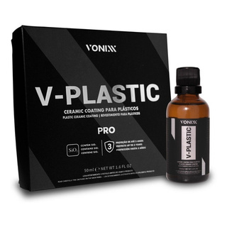 Vitrificador V-plastic Revestimento Plastico 50ml Pro Vonixx