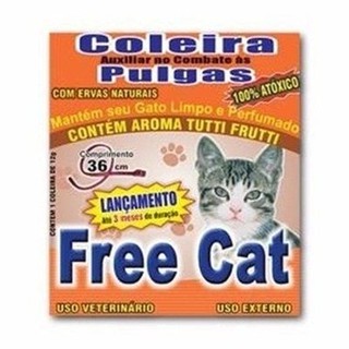 Coleira Anti Pulgas Gatos Free Cat Pet