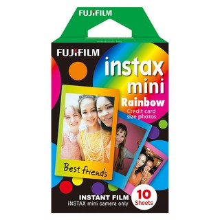 Filme Instax Mini Colorido Rainbow Pack / 10 Fotos Fujifilm Envio Imediato (6)