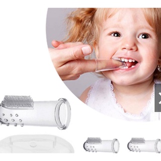 Massageadora Cuidados Dental Crianças Bebê Infantil Dedo Escova De Dentes Dentes Silicone Macio PETITA
