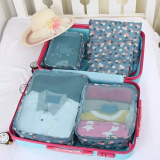Kit 4 Necessaire bolsa Viagem Travel Organiza Mala Laundry Pouch (1)